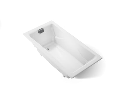 KOHLER K-863-0 Tea-for-Two 71-3/4" x 36" drop-in bath - White