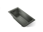 KOHLER K-863-58 Tea-For-Two 71-3/4" X 36" Drop-In Bath - Thunder Grey