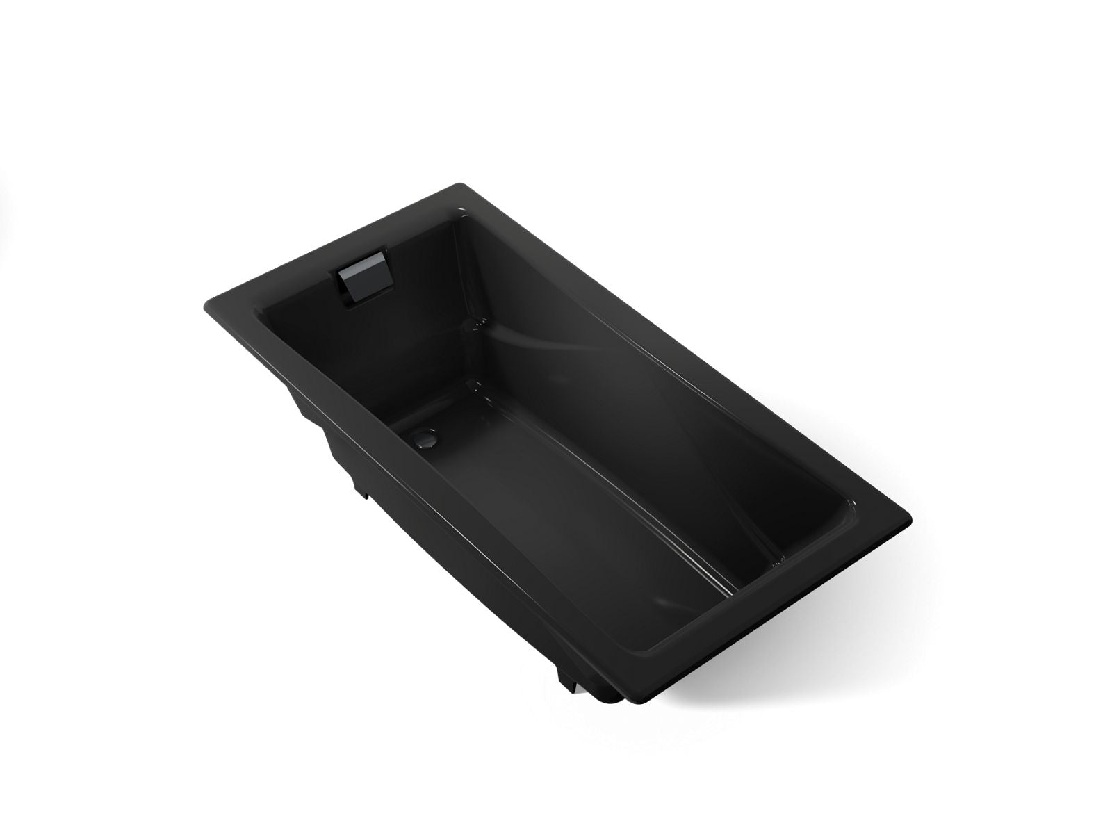 KOHLER K-863-7 Tea-For-Two 71-3/4" X 36" Drop-In Bath - Black Black