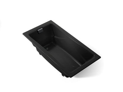 KOHLER K-863-7 Tea-for-Two 71-3/4" x 36" drop-in bath - Black Black
