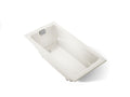 KOHLER K-863-96 Tea-For-Two 71-3/4" X 36" Drop-In Bath - Biscuit