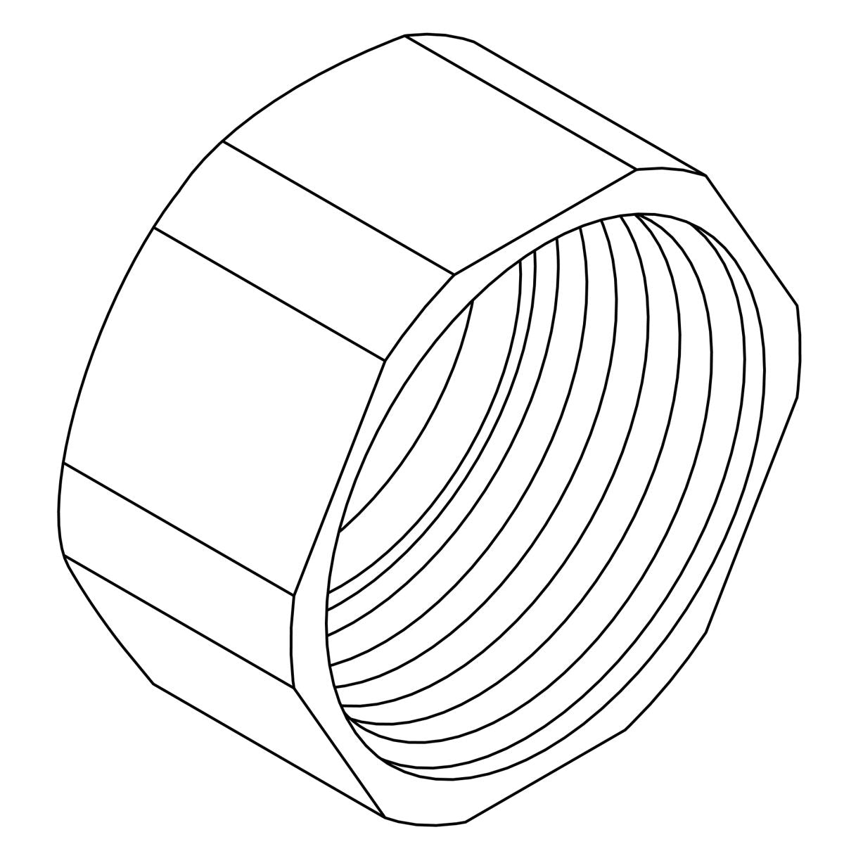 KOHLER Nut, G3/4 - Polished Chrome, K-864104-CP