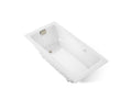 KOHLER K-865-GHBN-0 Tea-For-Two 71-3/4" X 36" Drop-In Heated Bubblemassage Air Bath - White