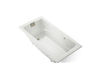 KOHLER K-865-GHBN-NY Tea-For-Two 71-3/4" X 36" Drop-In Heated Bubblemassage Air Bath - Dune