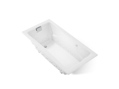 KOHLER K-865-GHCP-0 Tea-for-Two 71-3/4" x 36" drop-in Heated BubbleMassage air bath - White