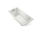 KOHLER K-865-GHCP-NY Tea-For-Two 71-3/4" X 36" Drop-In Heated Bubblemassage Air Bath - Dune