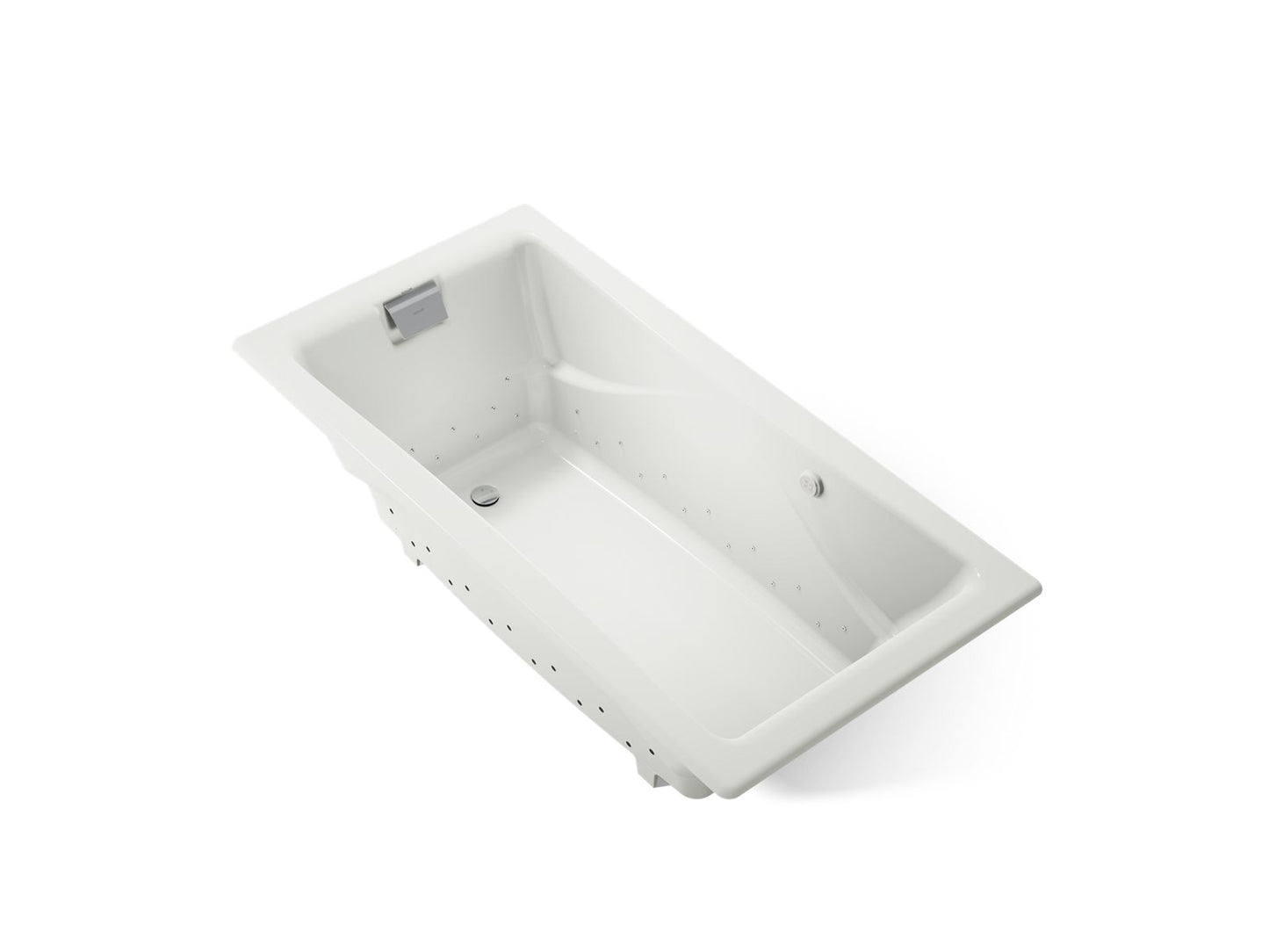 KOHLER K-865-GHCP-NY Tea-for-Two 71-3/4" x 36" drop-in Heated BubbleMassage air bath - Dune