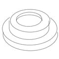 KOHLER Ring, Trim - Vibrant Bright Nickel, K-86679-SR