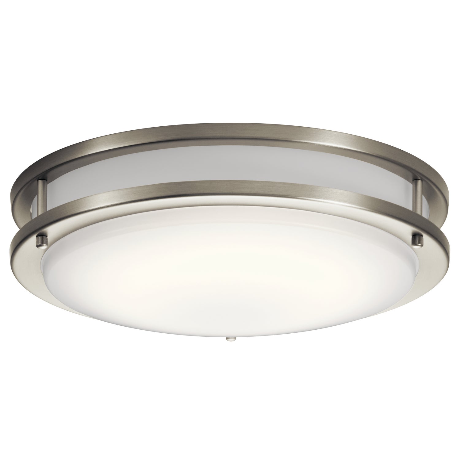 KICHLER 10769NILED Avon 14" LED Flush Mount with Acrylic in Brushed Nickel