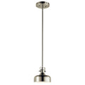 KICHLER 11301NILED 7" 1 Light Led Mini Pendant Brushed Nickel