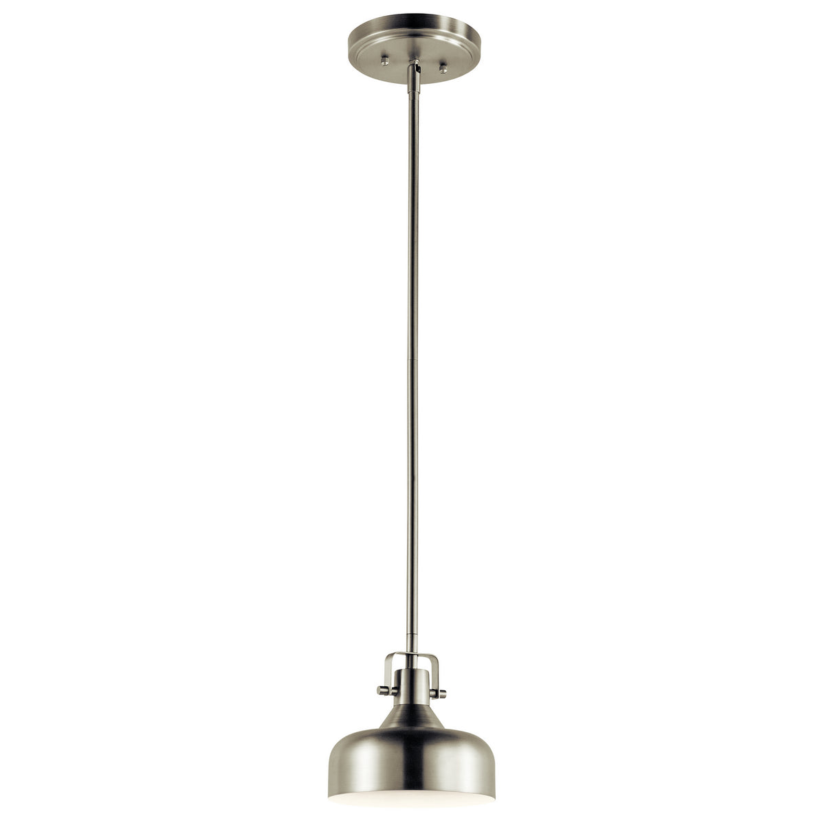 KICHLER 11301NILED 7" 1 Light Led Mini Pendant Brushed Nickel