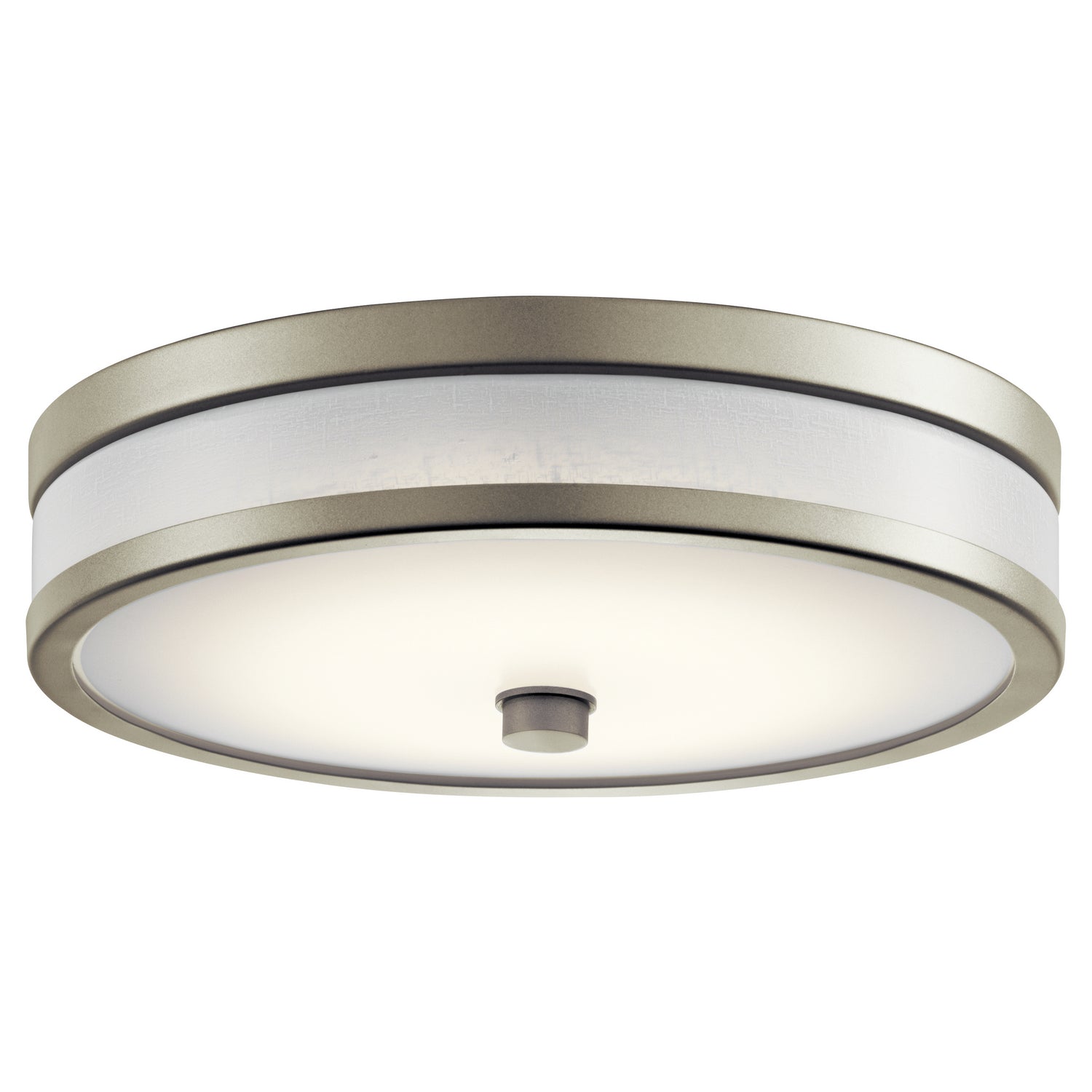 KICHLER 11302NILED Pira 12" Led Flush Mount Brushed Nickel