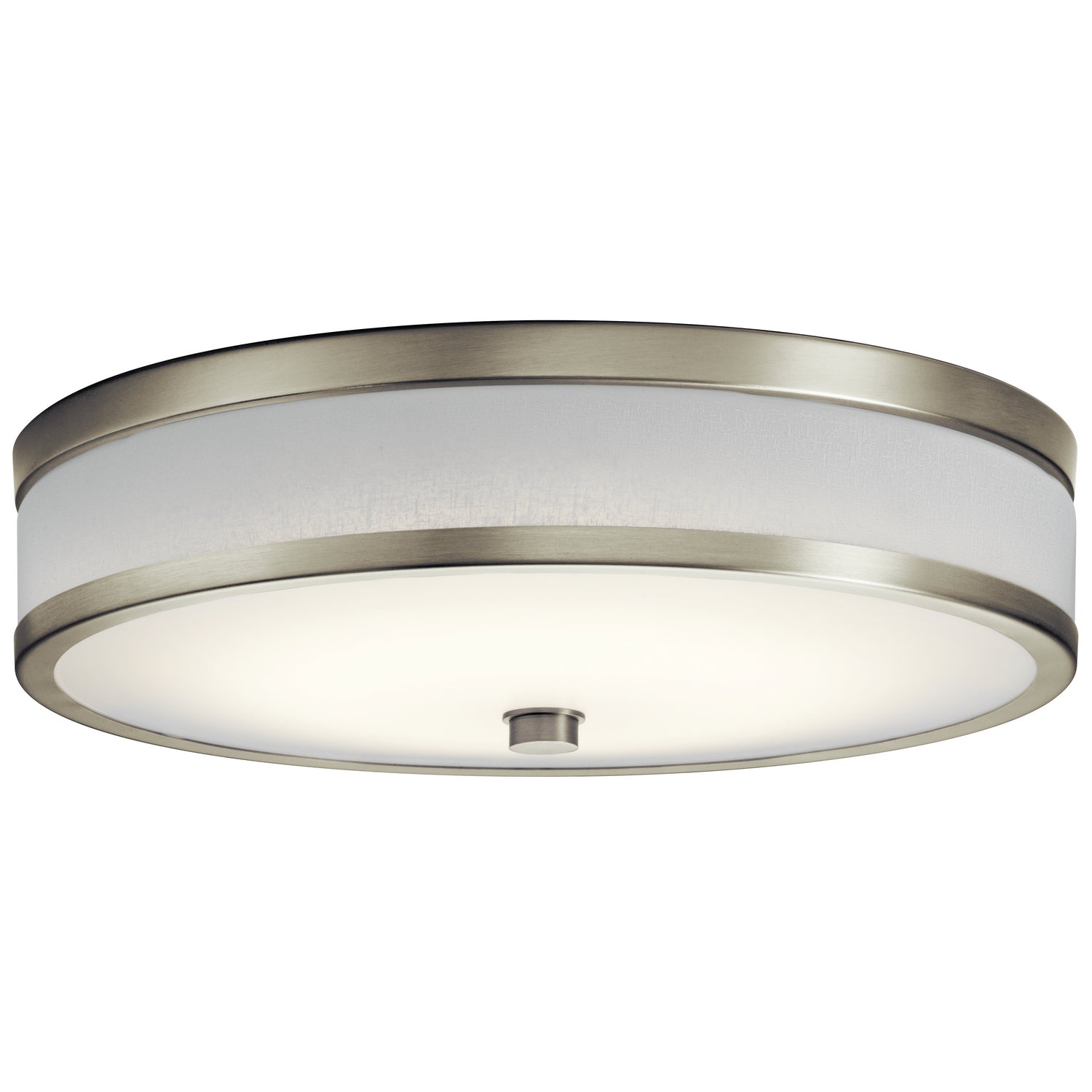 KICHLER 11303NILED Pira 15" Led Flush Mount Brushed Nickel