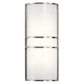 KICHLER 11315NILED 2 Light Led Wall Sconce Brushed Nickel