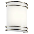 KICHLER 11319NILED 1 Light LED Wall Sconce Brushed Nickel