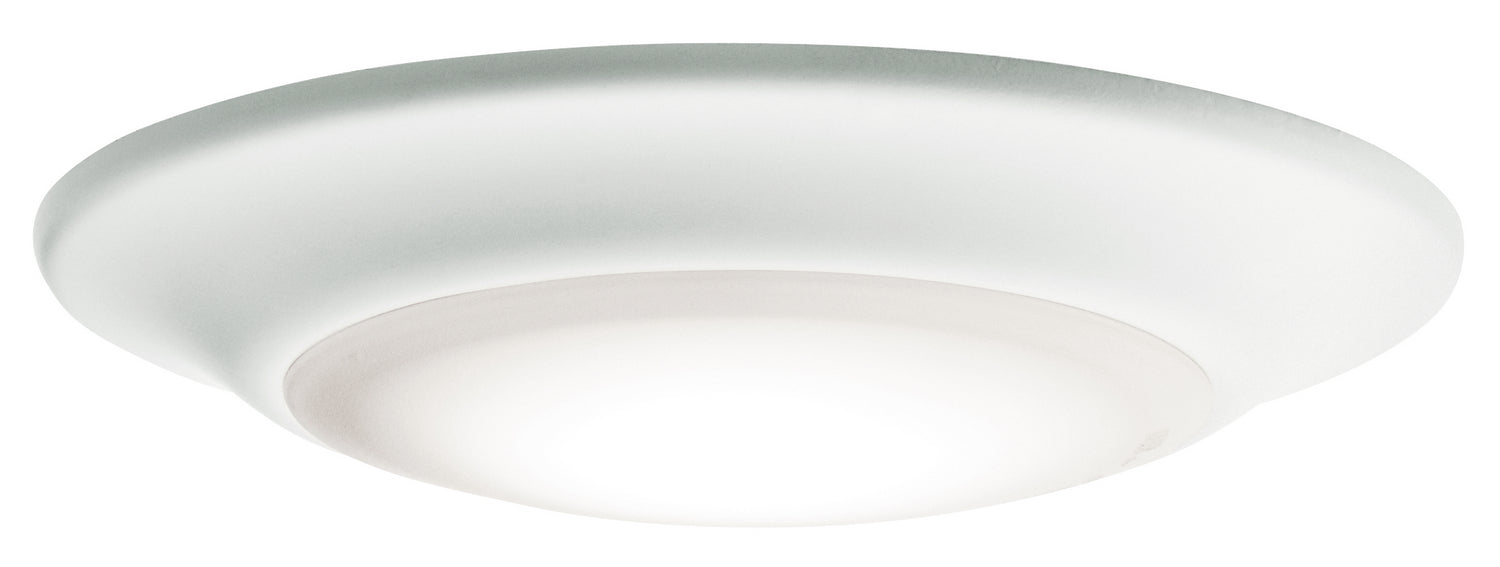KICHLER 43878WHLED30 Downlight Gen I 6" 3000K Led Flush Mount White