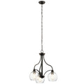 KICHLER 44063OZ Harmony Three Light Chandelier Olde Bronze