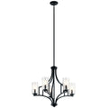 KICHLER 44072DBK Vara 5 Light Chandelier Distressed Black