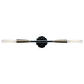 KICHLER 44091BK Branches 2 Light Wall Sconce Black