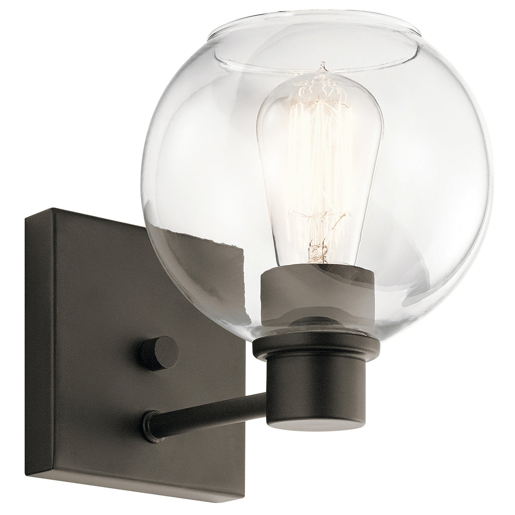 KICHLER 45892OZ Harmony 1 Light Wall Sconce Olde Bronze