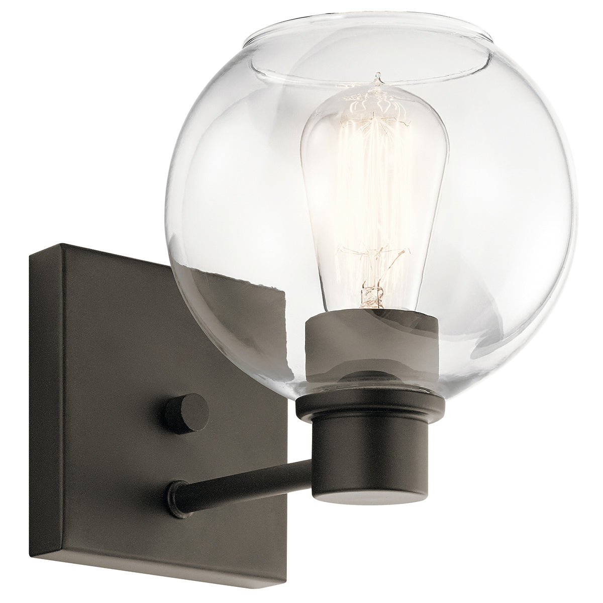 KICHLER 45892OZ Harmony 1 Light Wall Sconce Olde Bronze