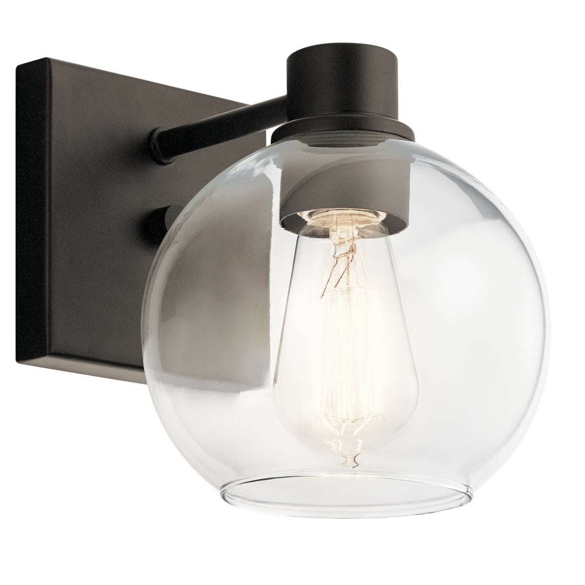 KICHLER 45892OZ Harmony 1 Light Wall Sconce Olde Bronze