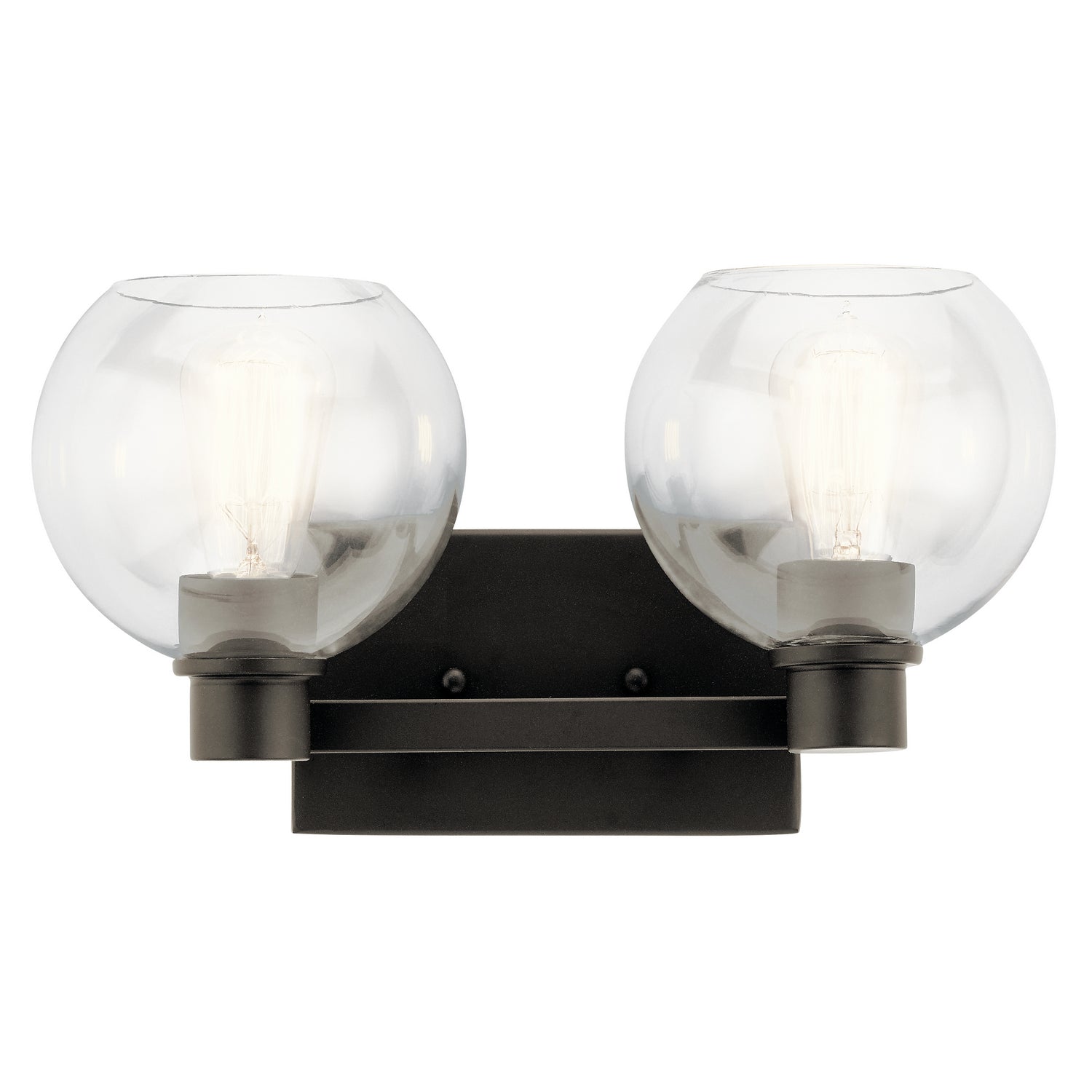 KICHLER 45893OZ Harmony 2 Light Vanity Light Olde Bronze