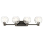 KICHLER 45895OZ Harmony 4 Light Vanity Light Olde Bronze