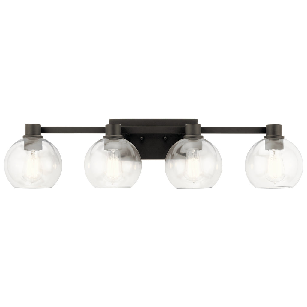 KICHLER 45895OZ Harmony 4 Light Vanity Light Olde Bronze