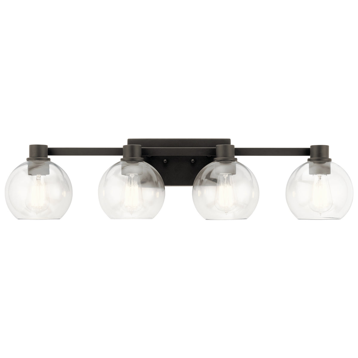 KICHLER 45895OZ Harmony 4 Light Vanity Light Olde Bronze