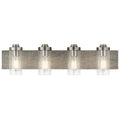 KICHLER 45929CLP Dalwood Four Light Bath Classic Pewter