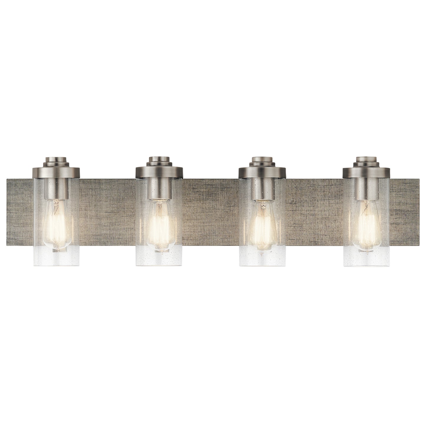KICHLER 45929CLP Dalwood Four Light Bath Classic Pewter