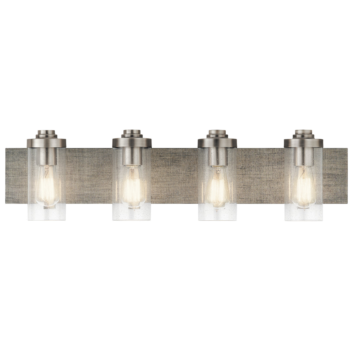 KICHLER 45929CLP Dalwood Four Light Bath Classic Pewter