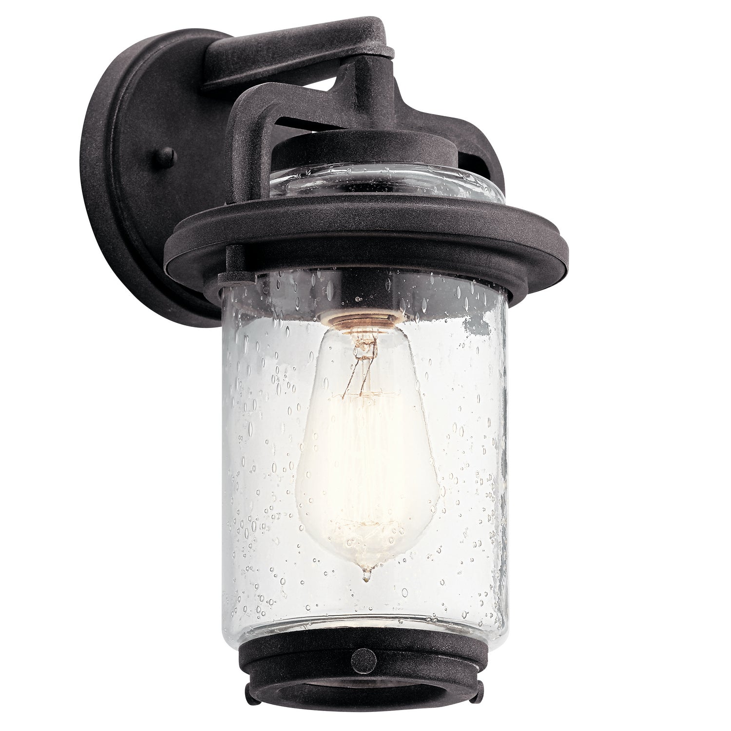 KICHLER 49864WZC Andover 11.5" 1 Light Wall Light Weathered Zinc