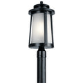 KICHLER 49920BK Harbor Bay 1 Light Post Light Black