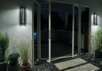 KICHLER 49946BKTLED River Path 23" Led Outdoor Wall Light With Clear Seeded Glass In Textured Black