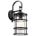 KICHLER 49961AVI Mill Lane 16" 1 Light Wall Light Anvil Iron