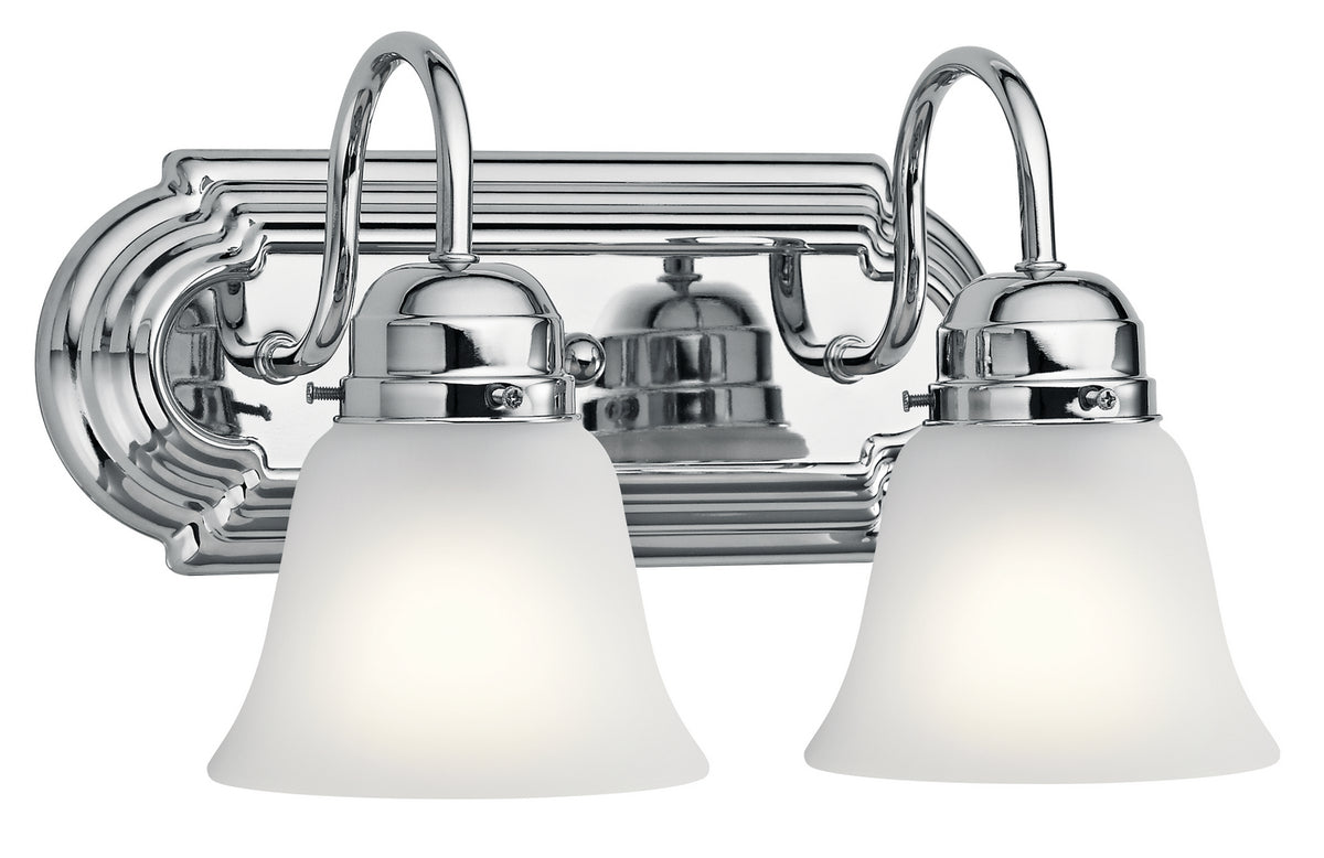 KICHLER 5336CHS 12.25" 2 Light Vanity Light Chrome