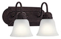 KICHLER 5336TZS 12.25" 2 Light Vanity Light Tannery Bronze