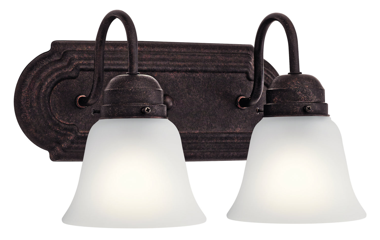 KICHLER 5336TZS 12.25" 2 Light Vanity Light Tannery Bronze