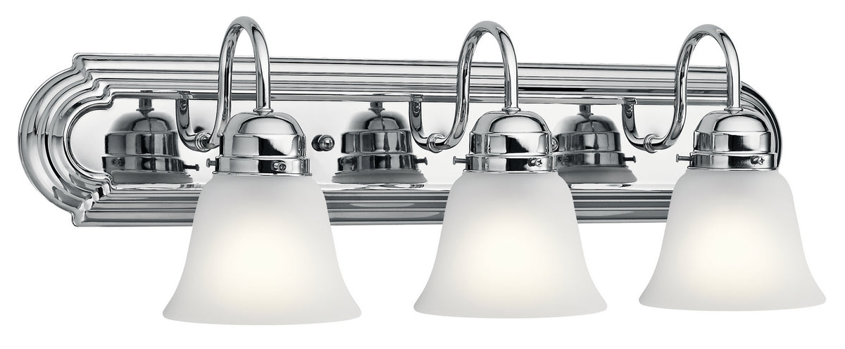 KICHLER 5337CHS 24" 3 Light Vanity Light Chrome