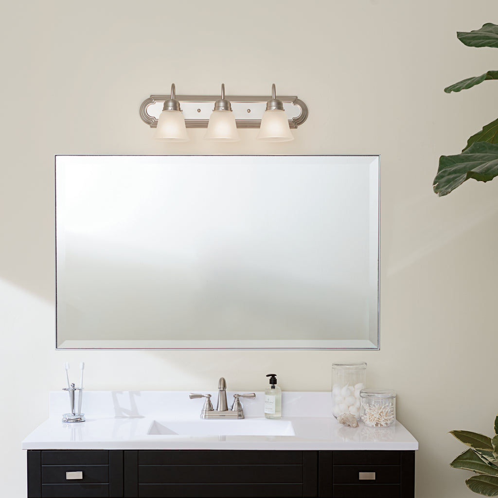 KICHLER 5337NIS 24" 3 Light Vanity Light Brushed Nickel