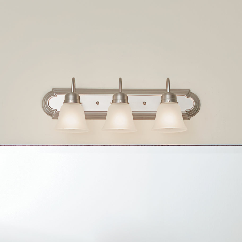 KICHLER 5337NIS 24" 3 Light Vanity Light Brushed Nickel