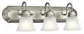 KICHLER 5337NIS 24" 3 Light Vanity Light Brushed Nickel
