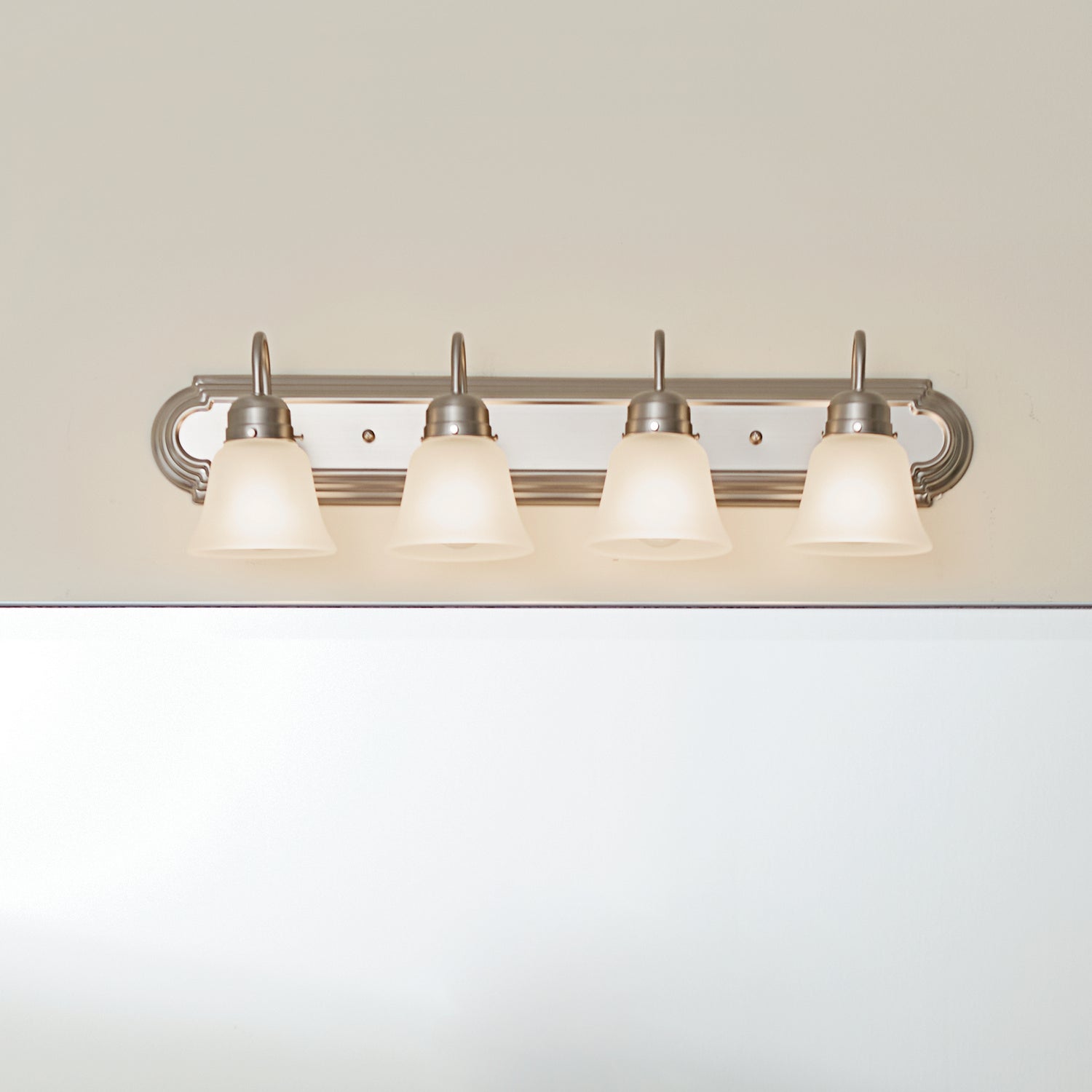 KICHLER 5338NIS 4 Light Vanity Light Brushed Nickel
