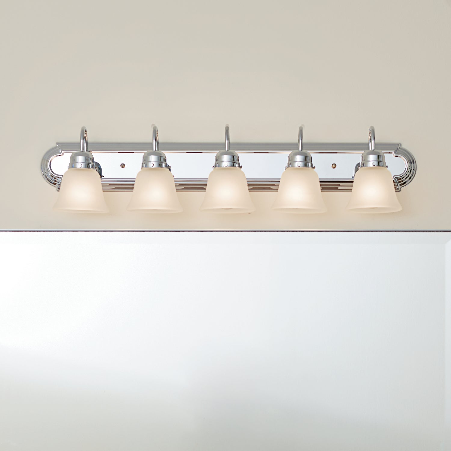 KICHLER 5339CHS 36" 5 Light Vanity Light Chrome