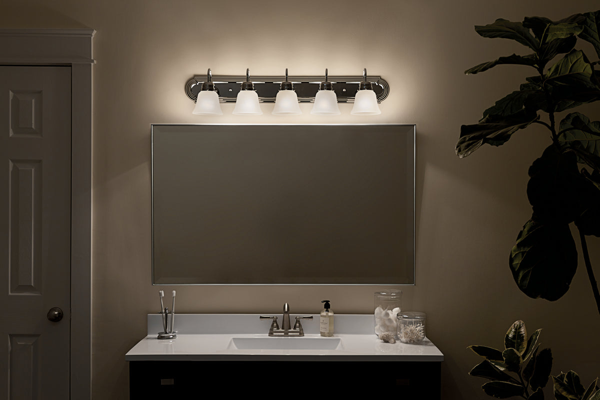 KICHLER 5339CHS 36" 5 Light Vanity Light Chrome