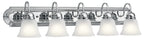 KICHLER 5339CHS 36" 5 Light Vanity Light Chrome