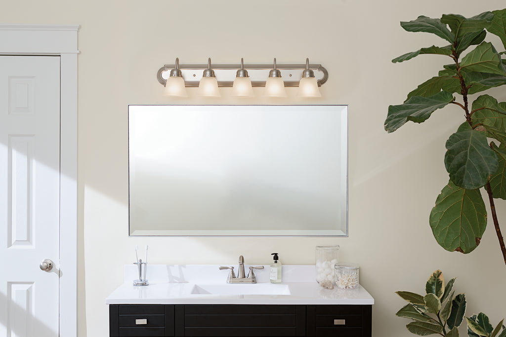 KICHLER 5339NIS 36" 5 Light Vanity Light Brushed Nickel