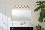 KICHLER 5339NIS 36" 5 Light Vanity Light Brushed Nickel